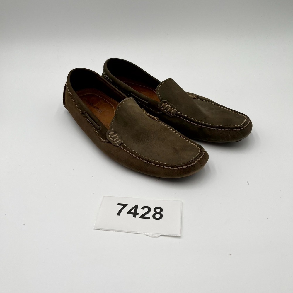 G.H. Bass & Co Loafers Men's US 10 M Brown Leather Moc Toe Slip On Comfort Shoes